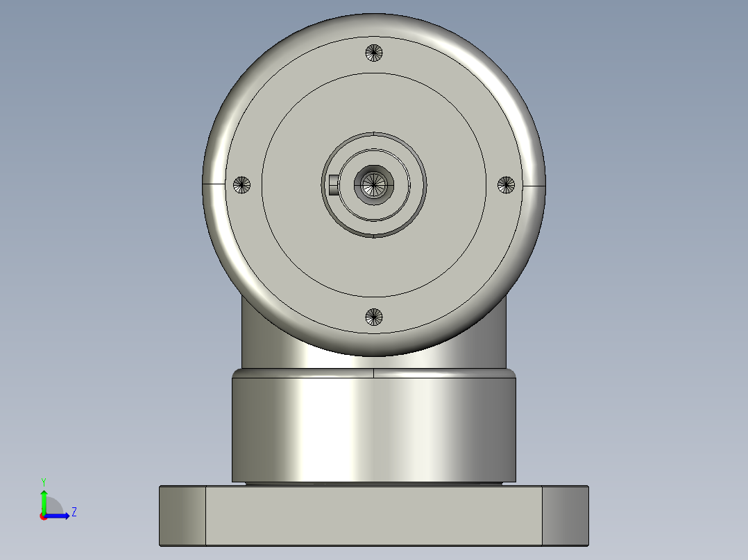 APEX行星齿轮减速机AER090-003-TRAY SERVO GEARHEAD左视图