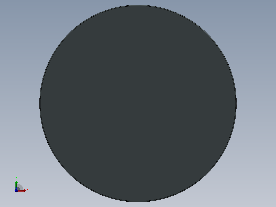 旋盖式烟缸前视图