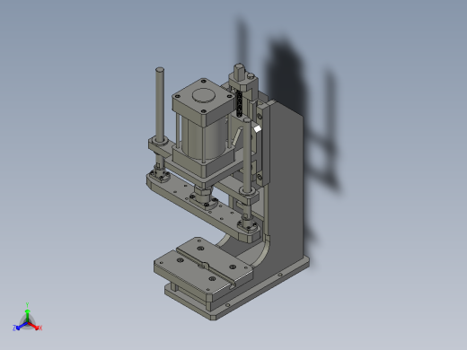 采用高能气缸的气动压力机