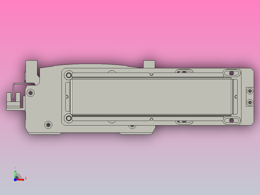 MT136BS.L#.200.BL.P40.C3直线模组 最大负载85KG 最大推力700N 400W电机左侧安装 MT136BS规格前视图