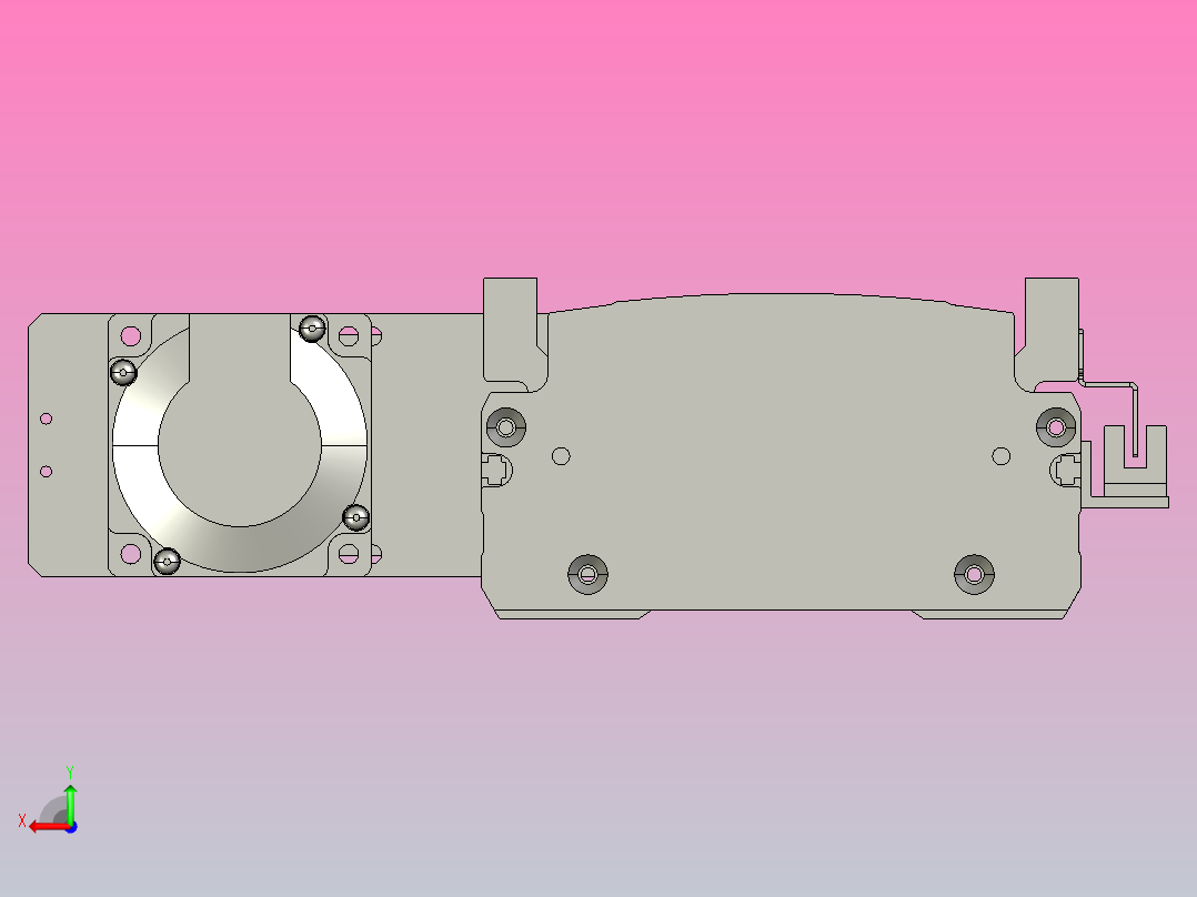 MT136BS.L#.200.BL.P40.C3直线模组 最大负载85KG 最大推力700N 400W电机左侧安装 MT136BS规格后视图
