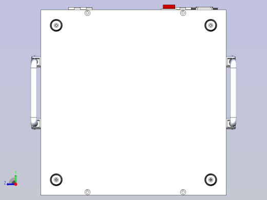 PCB电路板手动测试治具3D图右视缩略图