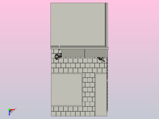 玻璃支架俯视缩略图