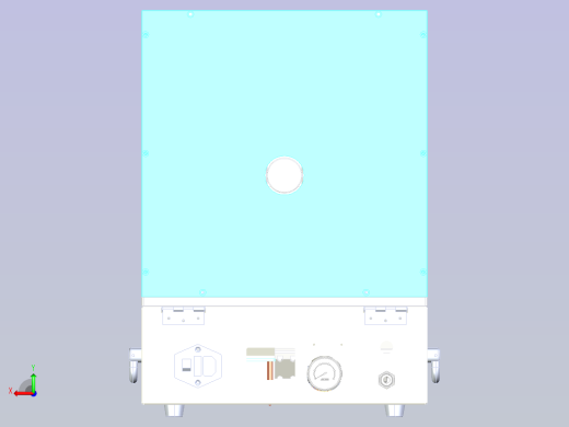 桌面式压力机后视缩略图