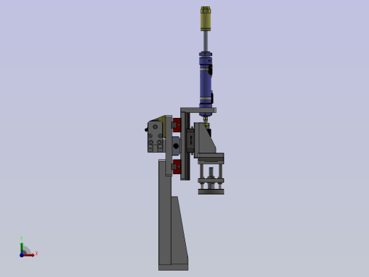 气动移载机构前视缩略图