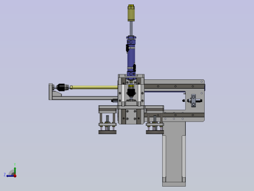 气动移载机构右视缩略图