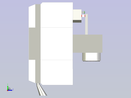 哈斯VF6 VMC机床左视缩略图