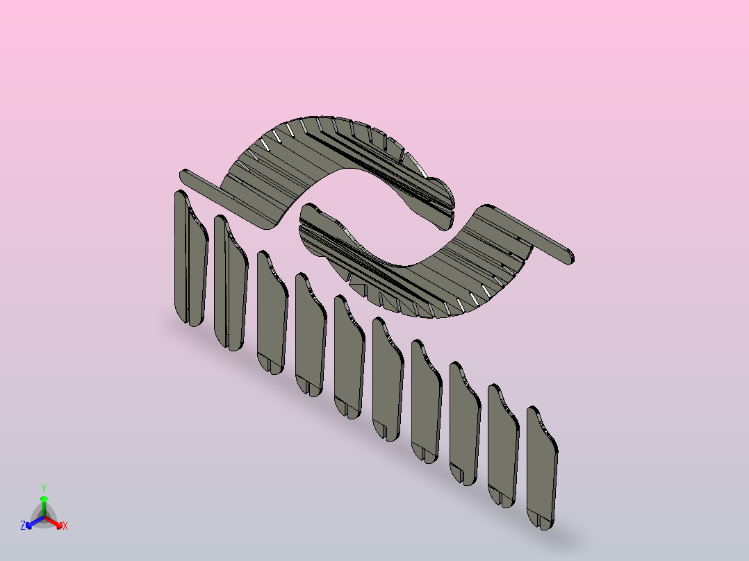 三维拼图鹰正等轴测图