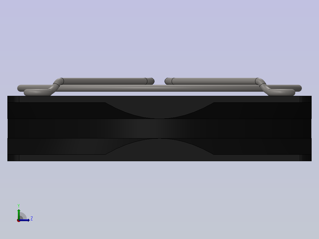 直流风扇组件（配置左视图