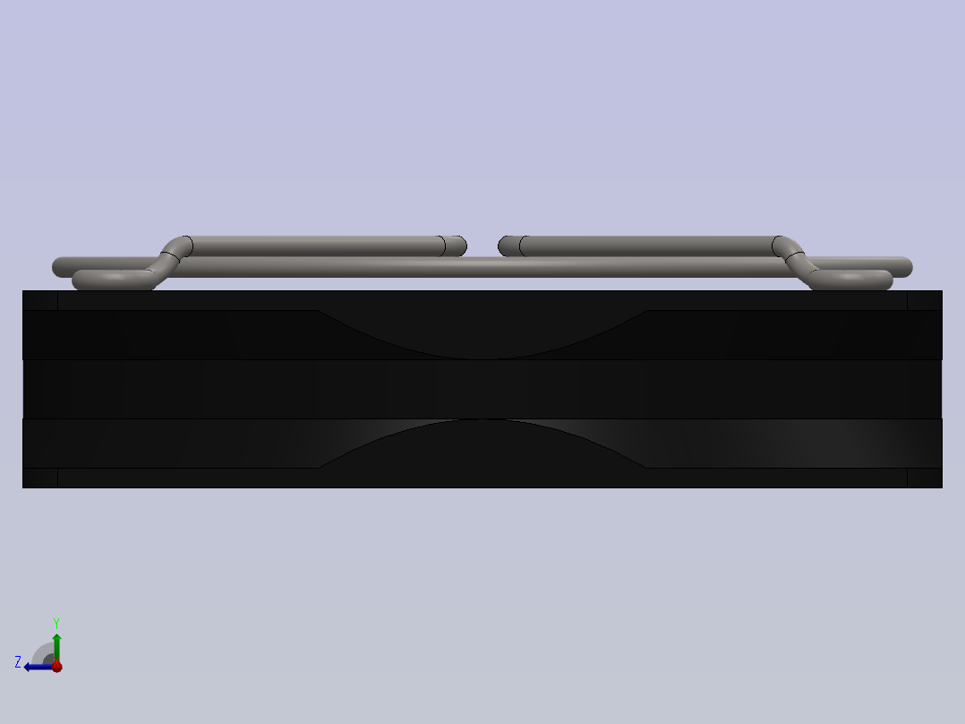 直流风扇组件（配置右视图