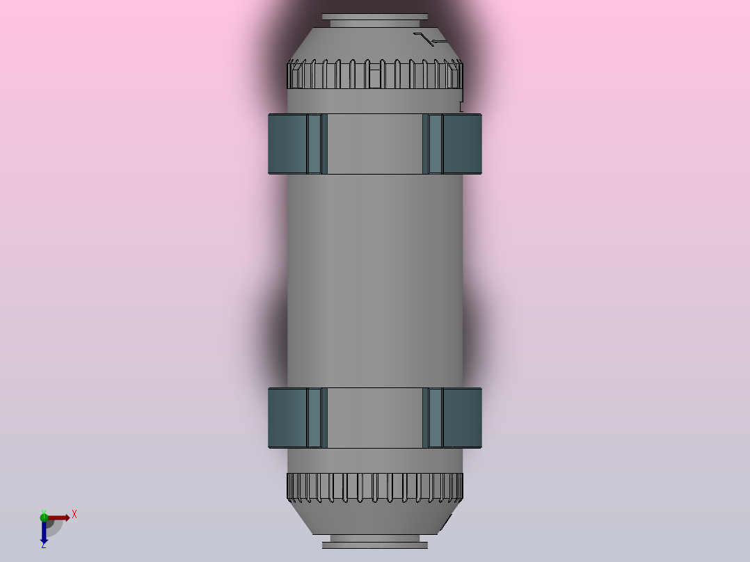 HZFC小型真空过滤器[HZFC200-06B]俯视图