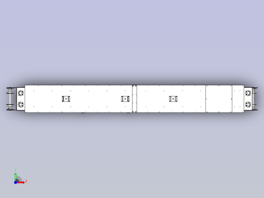 非标隧道式自动恒温烘箱前视缩略图