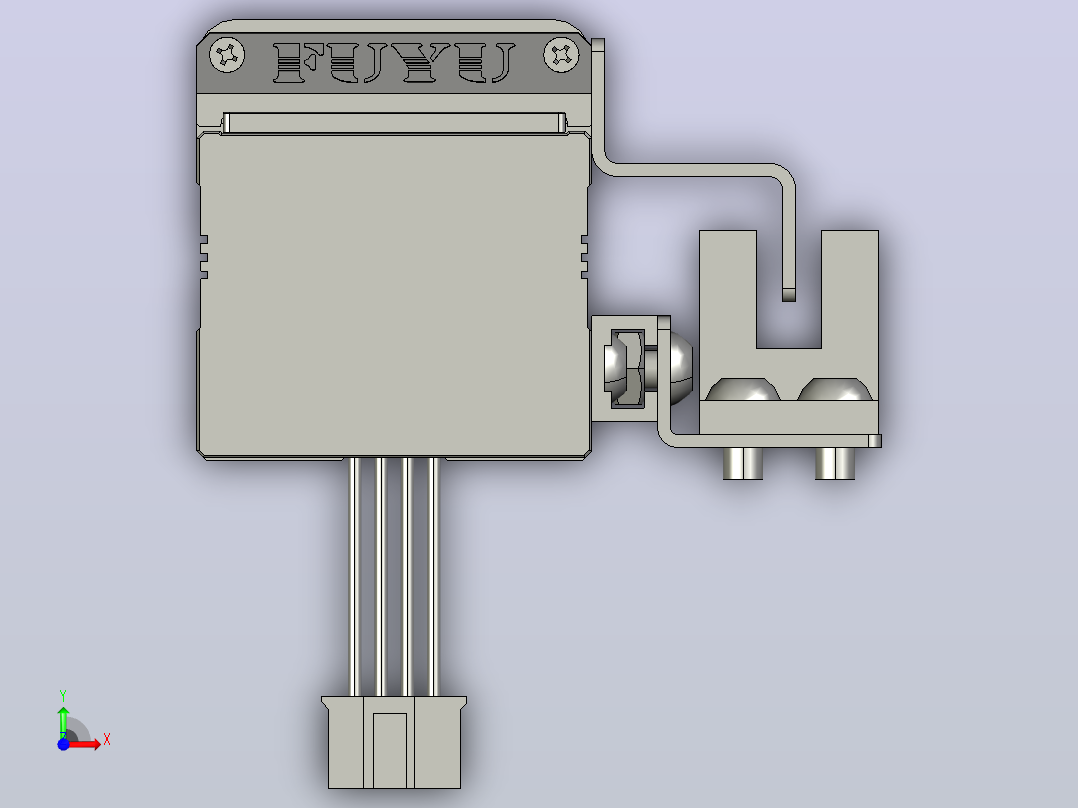 FSL30A 直线模组[FSl30A-E50-02-BC-B28]前视图