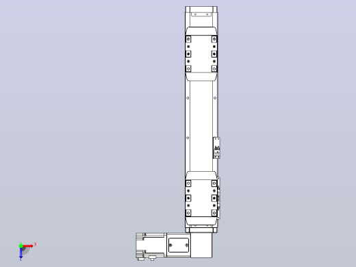 皮带直线轴双滑块型TPA-GCBS-80-P60-L100-DR-M20-N3俯视缩略图