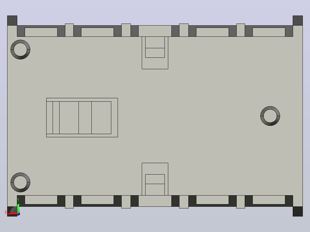 辅助接触器metaltex模块(1)后视图