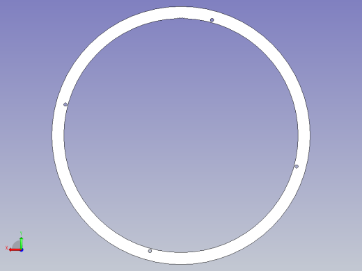 60 LED WS2812B 5050 RGB LED 环形灯后视缩略图