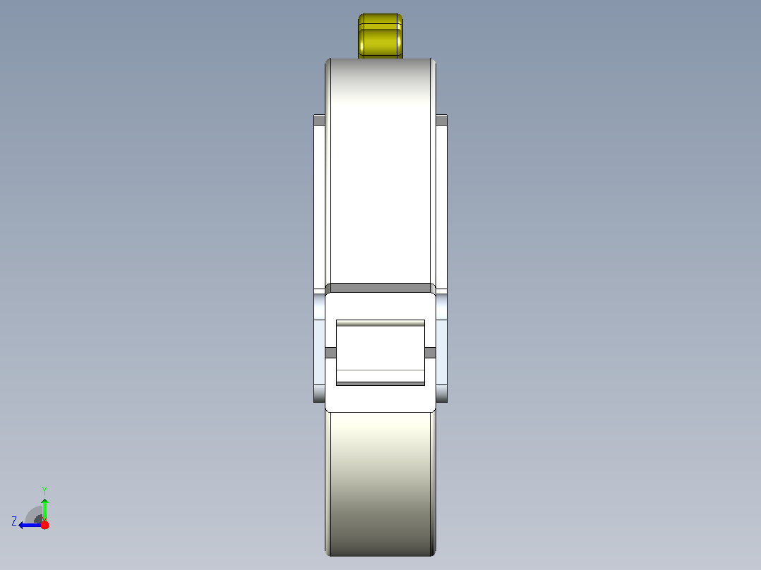 DN40抱箍右视图