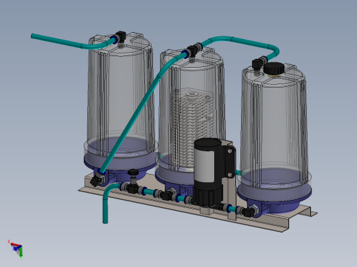 呼吸机过滤装置主视缩略图