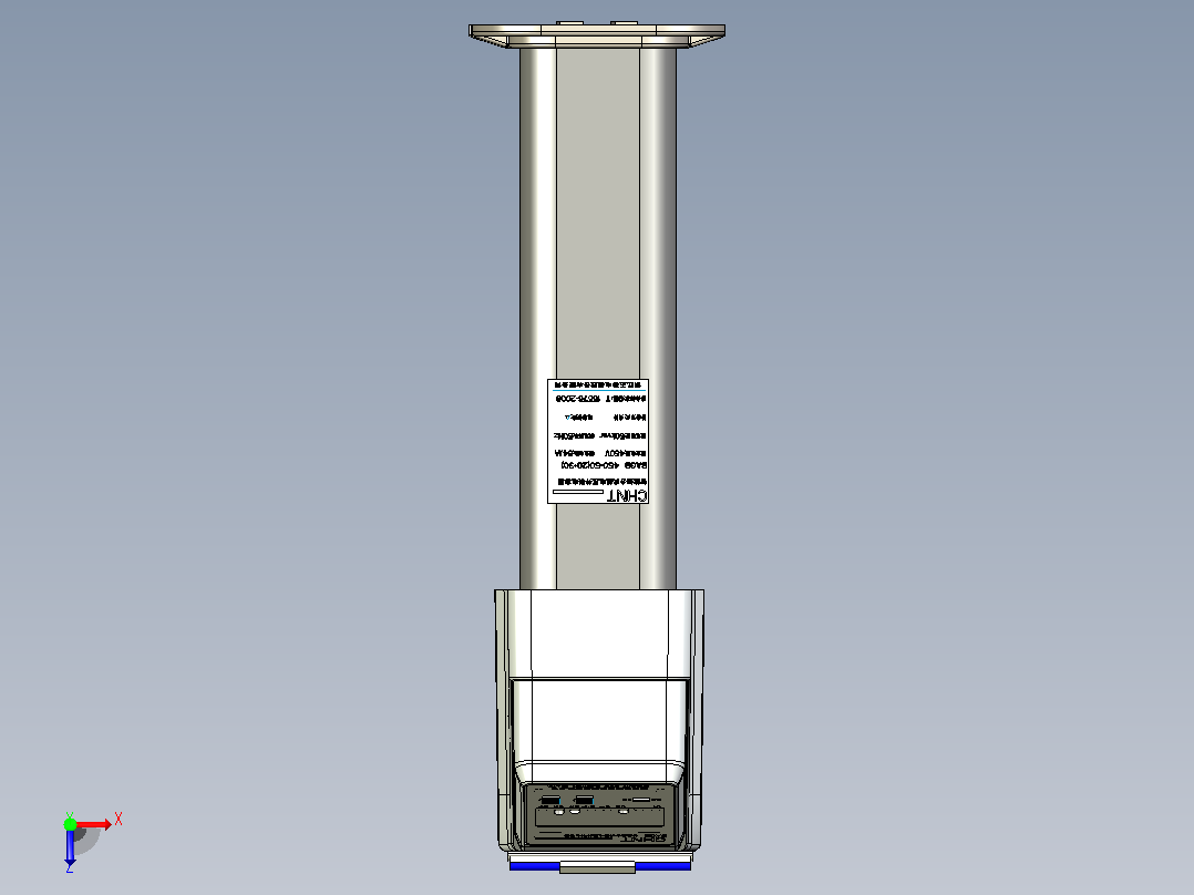 BAGB 450-50(20&amp;30)智能组合式低电压并联电容器三维模型202202俯视图