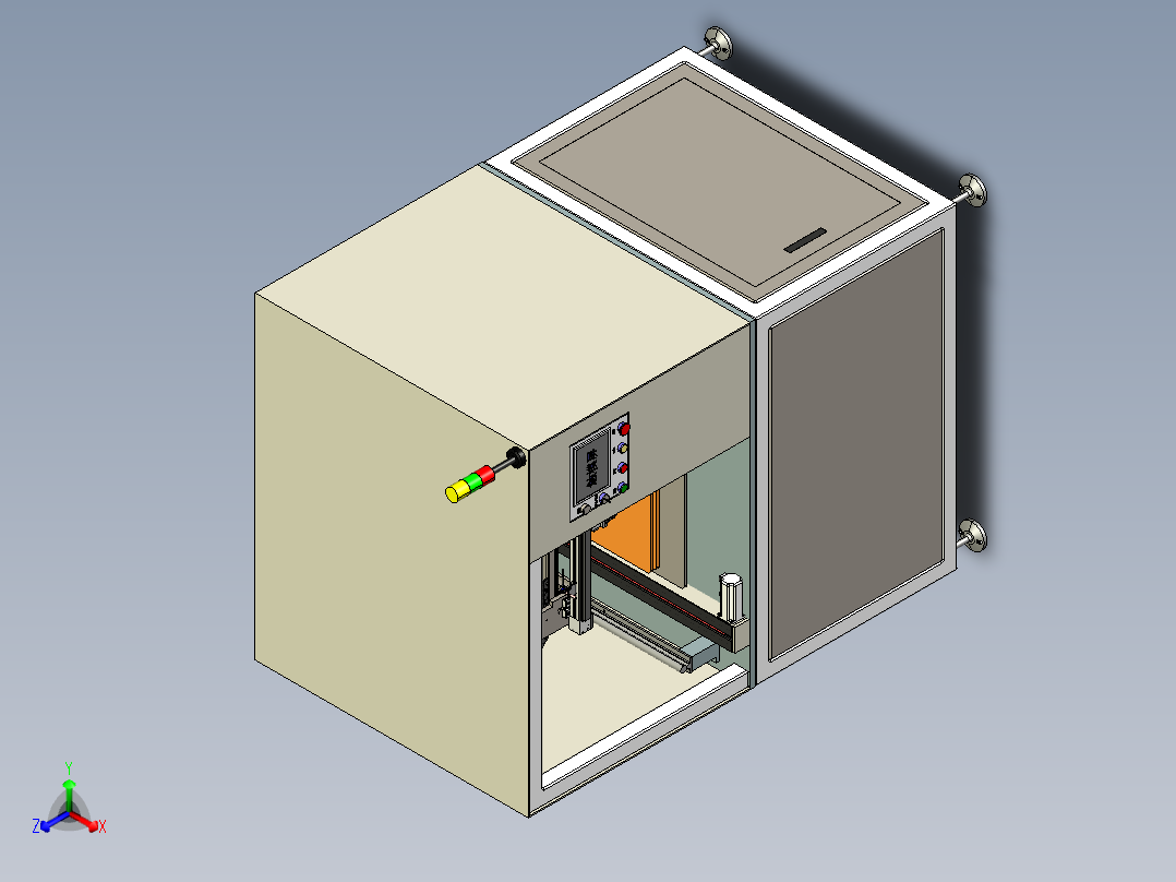 三轴伺服自动分选送料机
