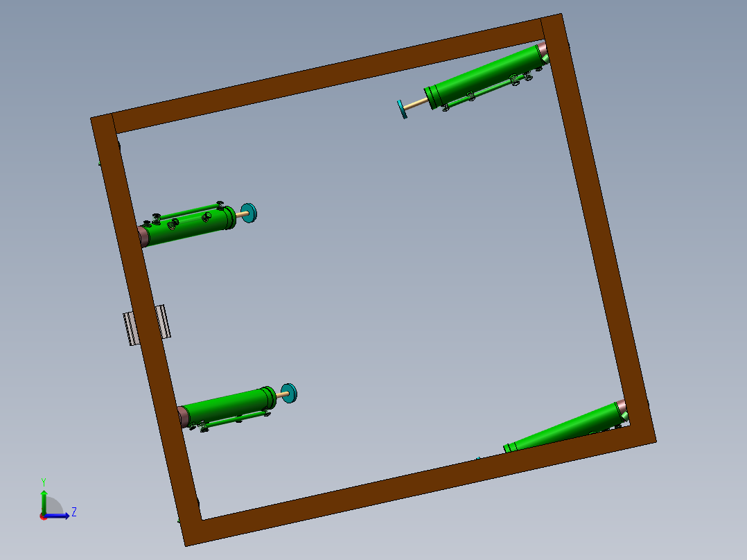 ok 气缸画图 60左视图