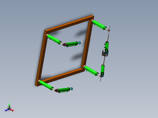 ok 气缸画图 60正等轴测缩略图