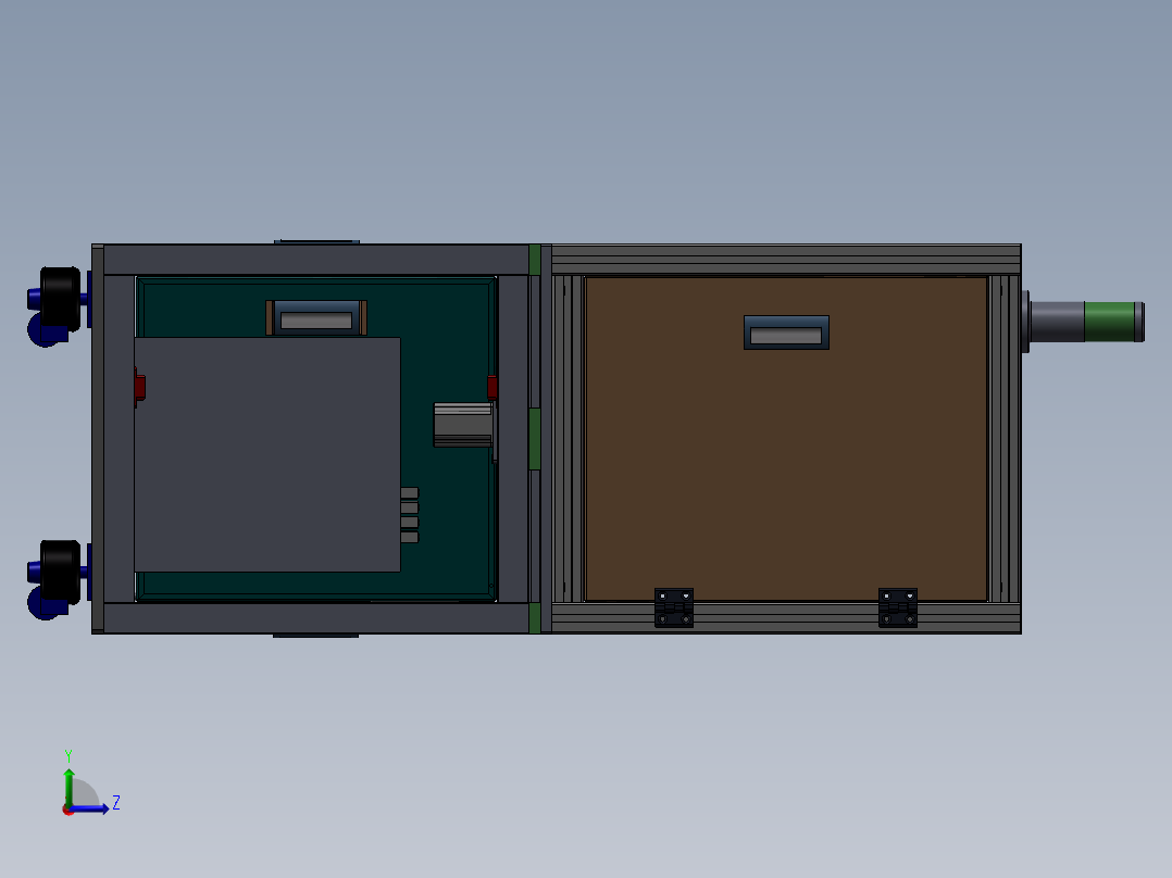 自动氩弧焊机sw18左视图