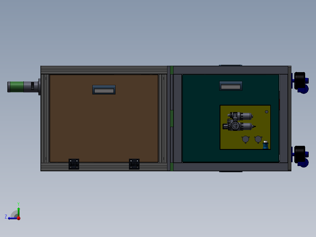 自动氩弧焊机sw18右视图
