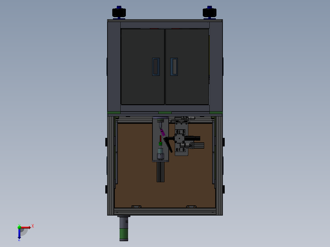 自动氩弧焊机sw18俯视图