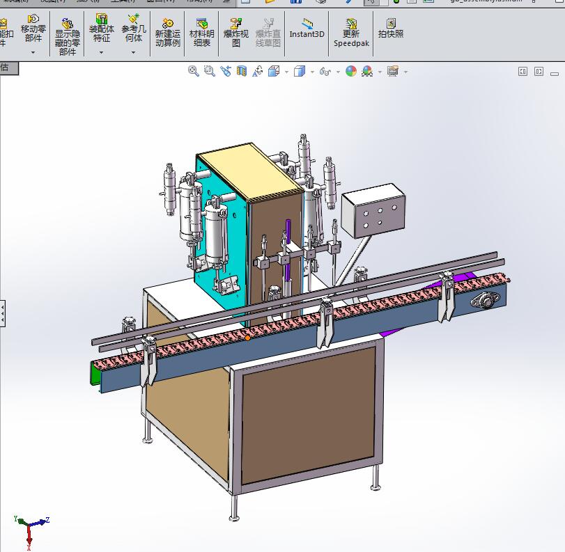头四工位灌装机