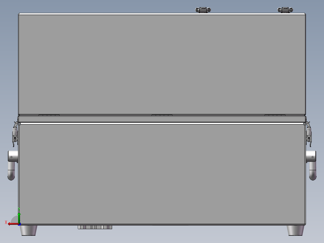 线圈整形机后视图