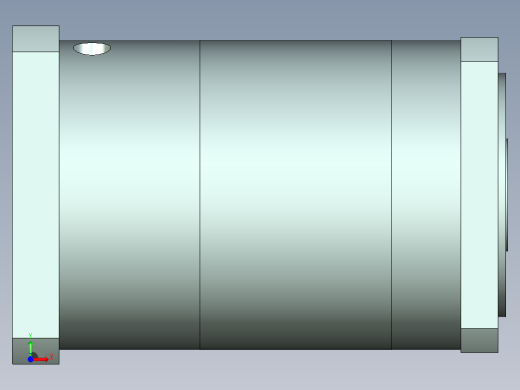 直齿孔PLF160-L2-LC 35-114.3-200-M12.stp前视缩略图
