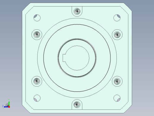 直齿孔PLF160-L2-LC 35-114.3-200-M12.stp右视缩略图