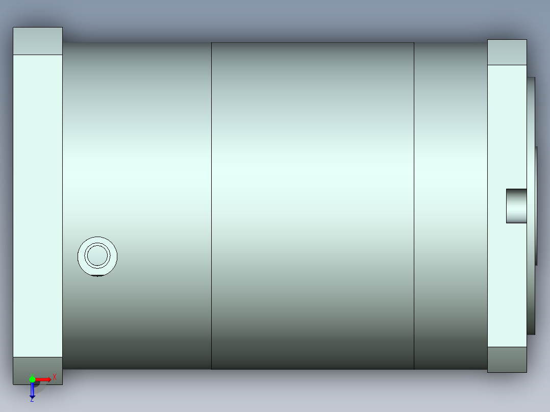 直齿孔PLF160-L2-LC 35-114.3-200-M12.stp俯视图