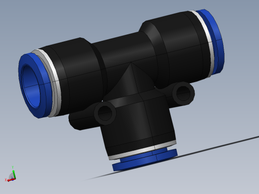 气嘴-Ø12 UNIÃO T (C00601200)主视缩略图