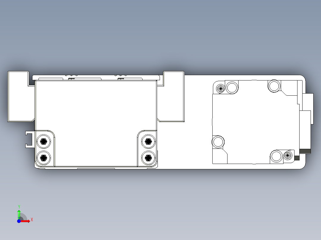 钢基模组-TPA-KNR-6005C-300A1-MR-H1S0前视图