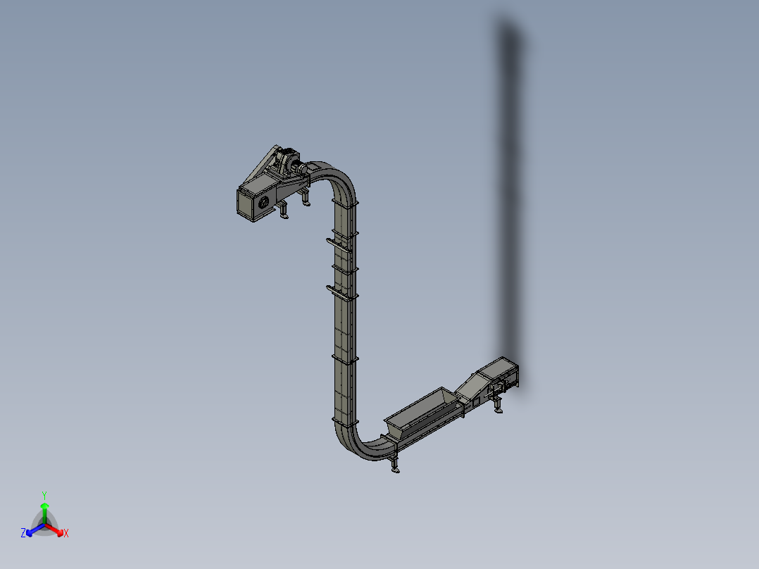 垂直刮板输送机