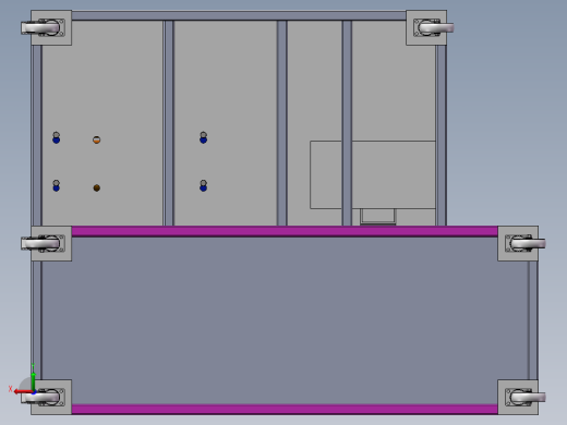 Q427-纸币分类整理装置（整理机构）的设计【三维SolidWorks】后视缩略图