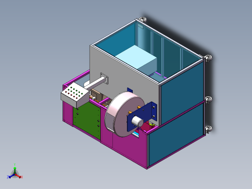Q427-纸币分类整理装置（整理机构）的设计【三维SolidWorks】正等轴测缩略图