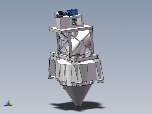 SEPA鼠笼式选粉机设计【三维SW模型建模+说明+CAD图纸】