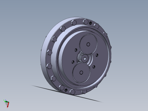 两个行星轮rv减速器设计及仿真【全套含有cad图纸三维建模】