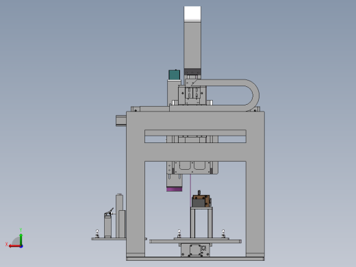 三坐标检测机sw17可编辑后视缩略图