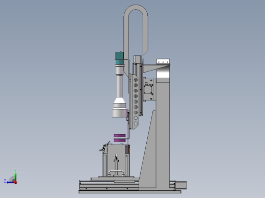 三坐标检测机sw17可编辑右视缩略图