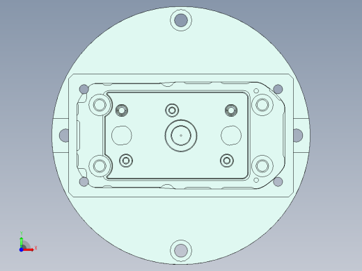 VT306-笔记本CNC工装夹具三维模型CNC3前视缩略图