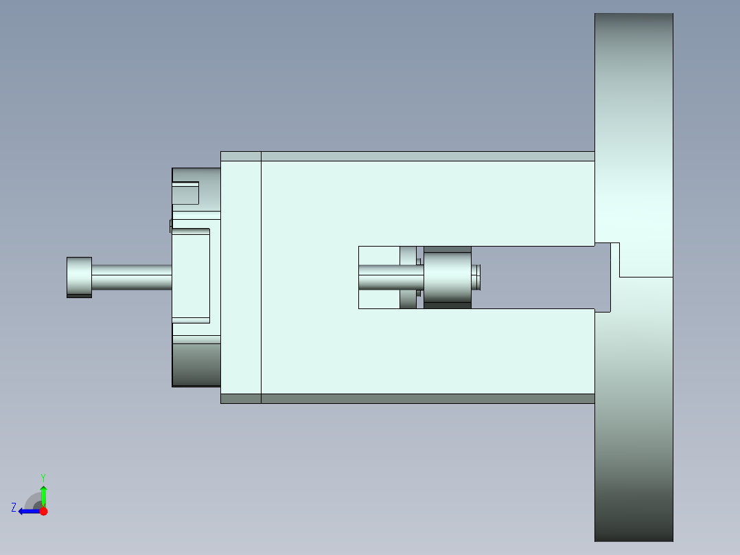 VT306-笔记本CNC工装夹具三维模型CNC3右视图