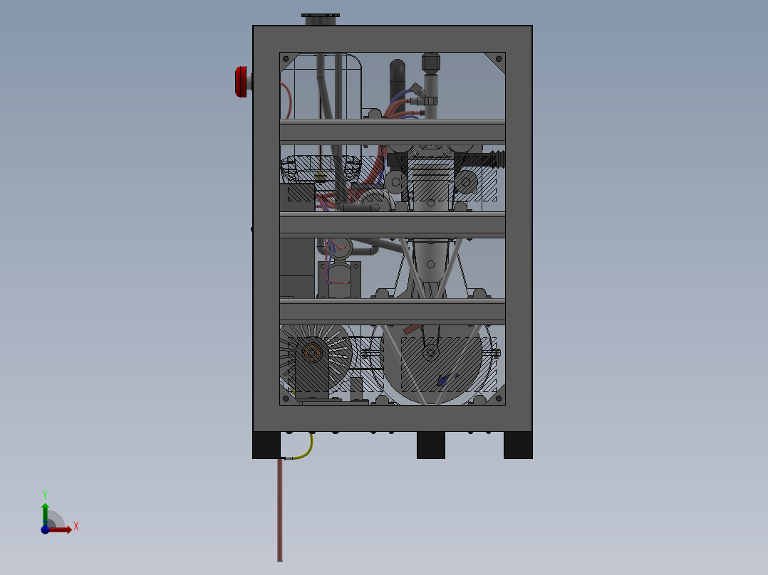燃料发生器sw20可编辑前视图