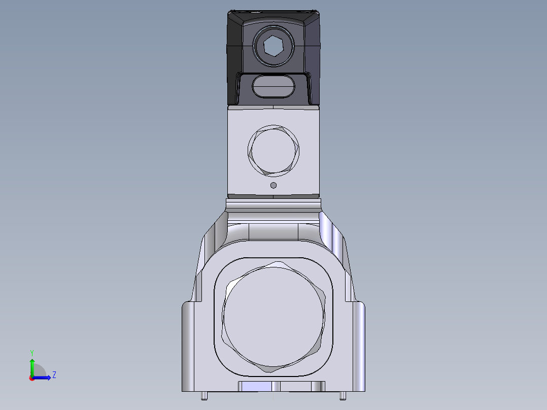 Continental Hydraulics-VSD07M_1_5液压元件左视图