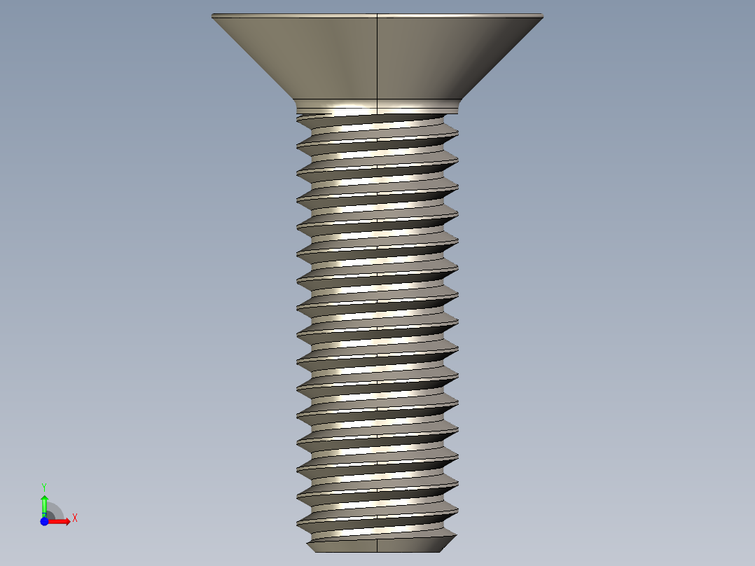 Screw_ISO_10642_M6x20_A2.STEP前视图