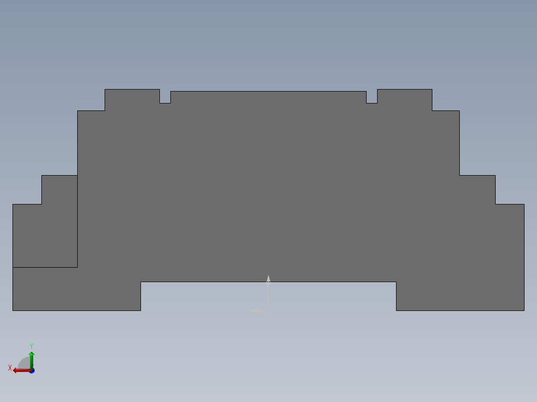 B继电器底座后视图