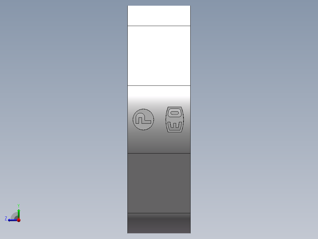 法兰接头、FS-48右视图